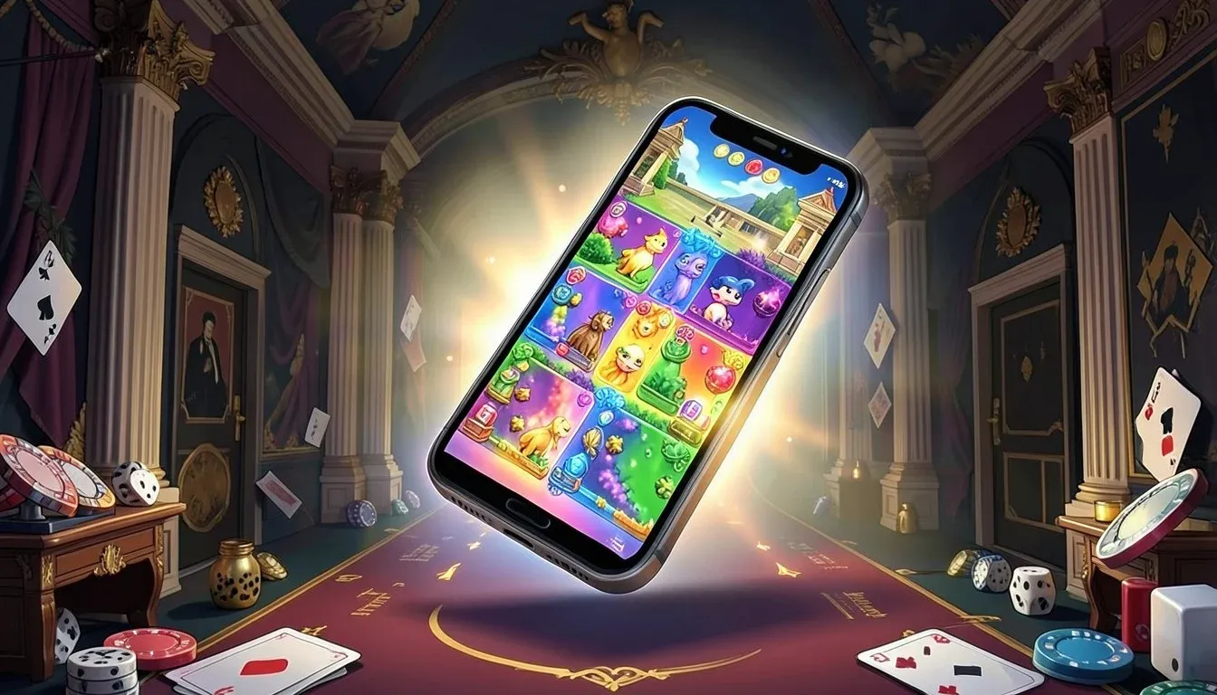 Pokiesurf Casino mobile casino on a smartphone